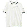 MONCLER モンクレール I10918A00016 polo maniche corte ポロ 半袖 シャツ ホワイト系 M【中古】