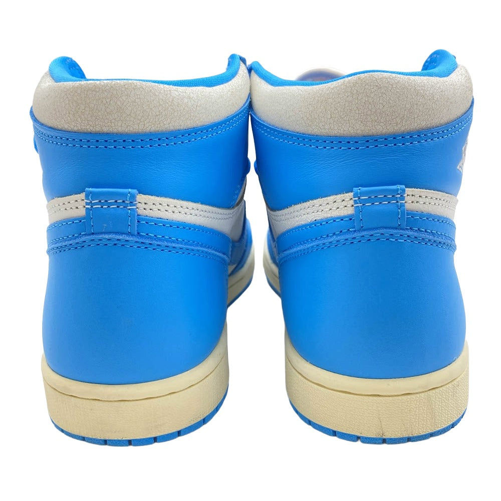 NIKE ナイキ DZ5485-402 Air Jordan 1 Retro High OG UNC Reimagined アジョーダン1 レトロ ハイ OG UNC リイマジンド スニーカー ライトブルー系 26.5cm【中古】