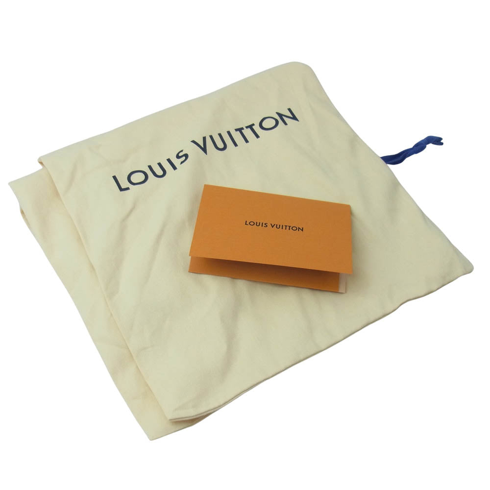 LOUIS VUITTON ルイ・ヴィトン 1ADGOY リヴォリ モノグラム エンボス スニーカー ホワイト系 ブルー系 8【極上美品】【中古】