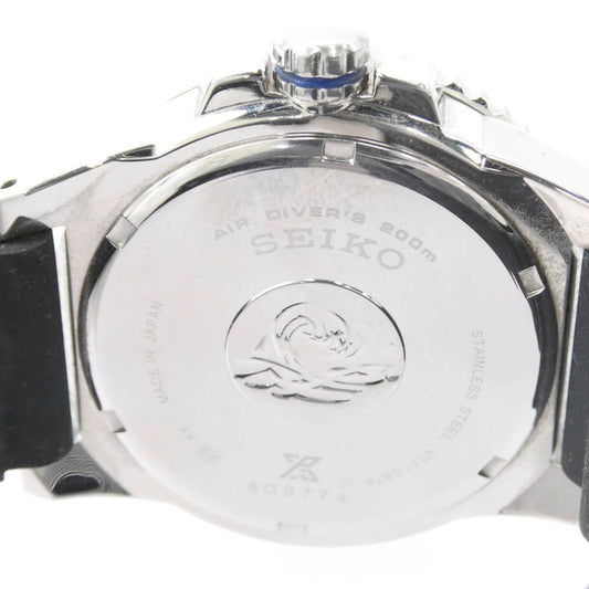 SEIKO セイコー SBDJ019 Prospex プロスペックス Diver Scuba ダイバーズ スキューバ ソーラー ウォッチ 腕時計 ブラック系 ネイビー系【中古】