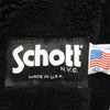 schott ショット 641 USA製 STAND COLLAR SINGLE RIDERS スタンドカラー シングル ライダース ジャケット ライナー付属 42【中古】