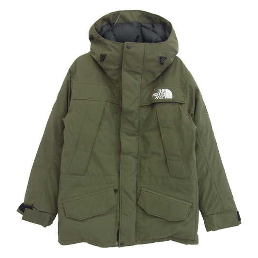 THE NORTH FACE ノースフェイス ND91807 ANTARCTICA PARKA アンタークティカ パーカ ダウン ジャケット カーキ系 M【中古】