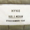 HYKE ハイク ナイロン キルティング ライナー コート グレー系 M 2【中古】