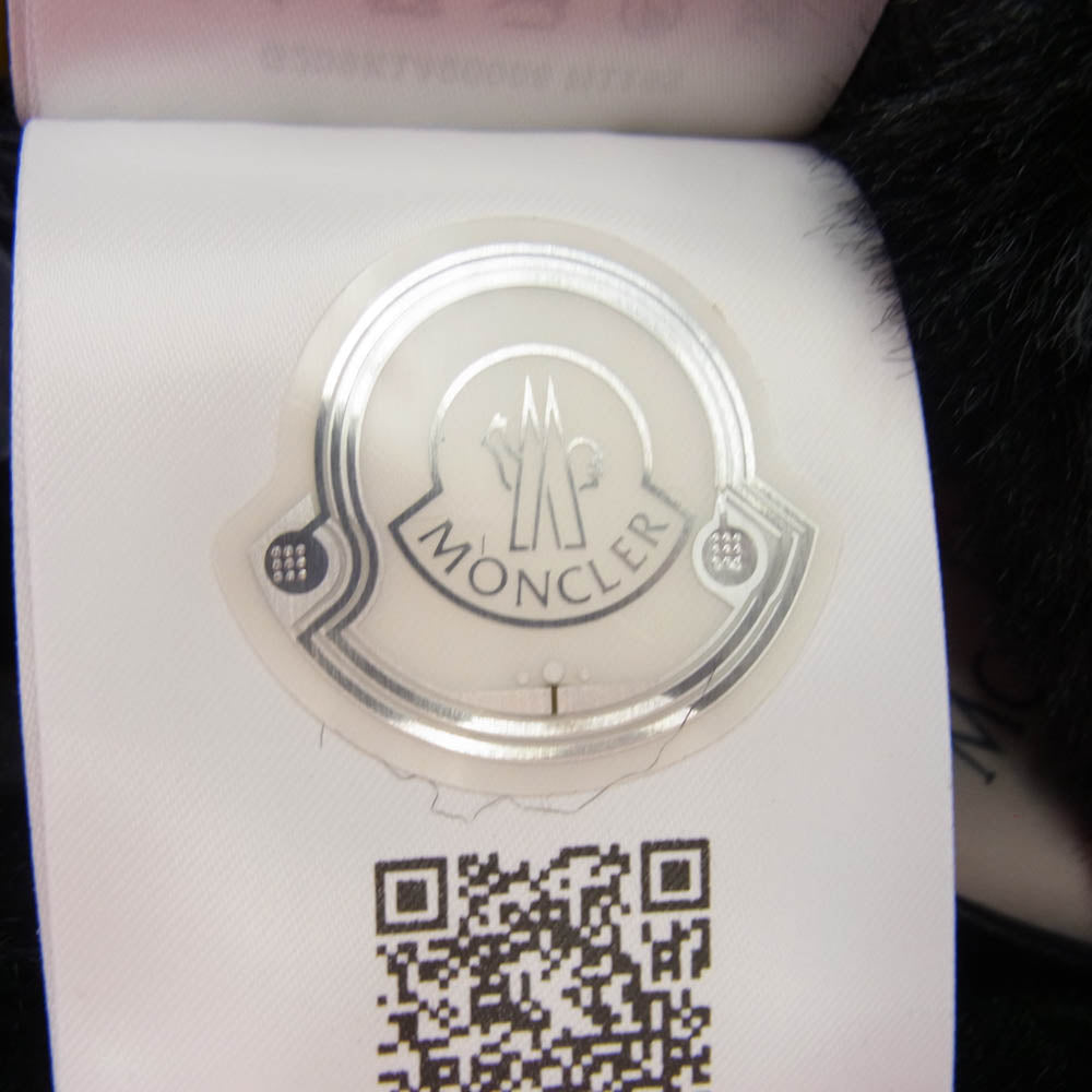 MONCLER モンクレール 21AW G209K1A00006 M1195 ジーニアス HYKE ハイク LEMA レマ リバーシブル ファー ナイロン ダウン ジャケット ネイビー系【極上美品】【中古】