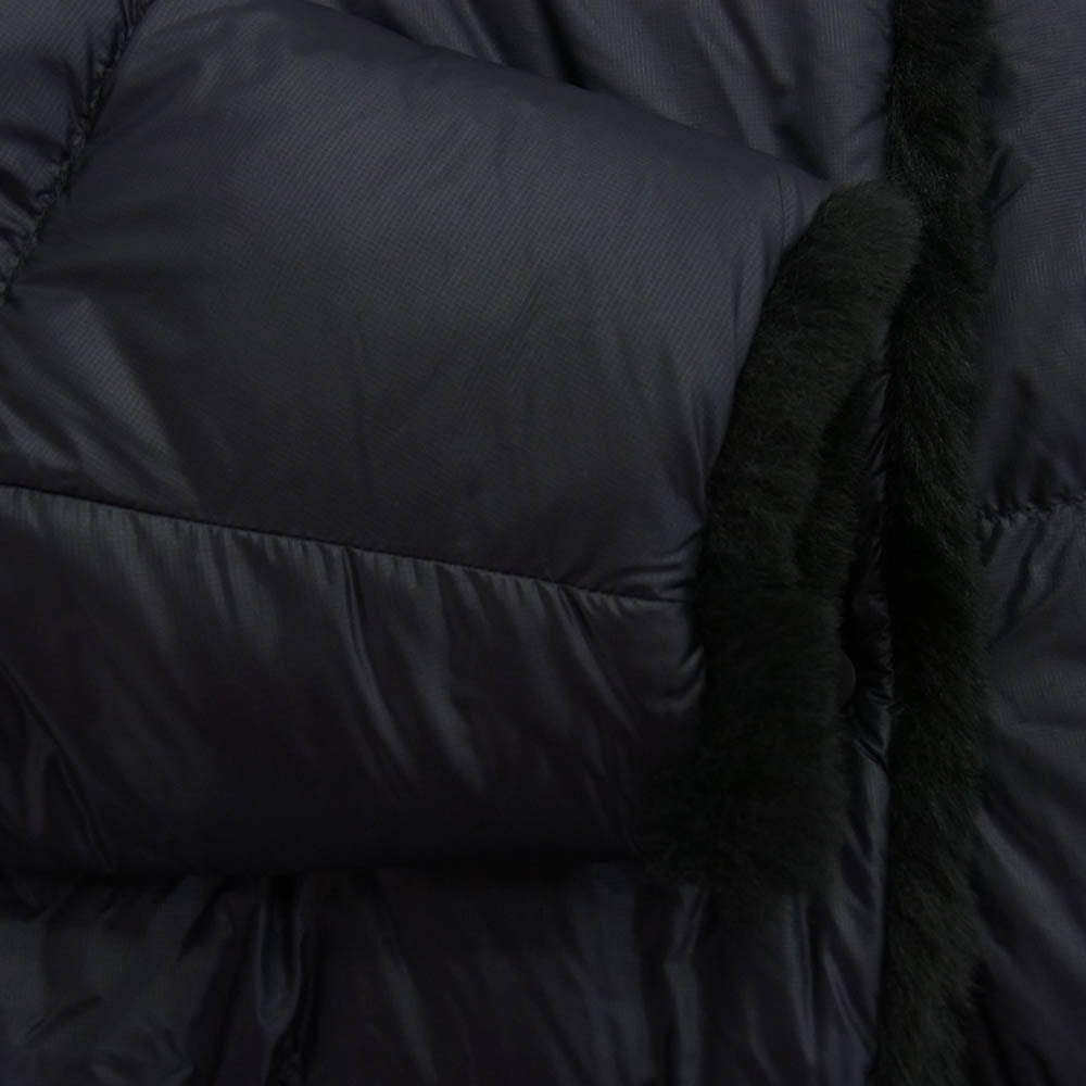 MONCLER モンクレール 21AW G209K1A00006 M1195 ジーニアス HYKE ハイク LEMA レマ リバーシブル ファー ナイロン ダウン ジャケット ネイビー系【極上美品】【中古】