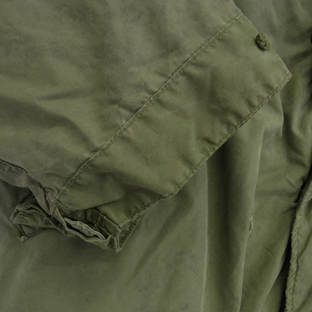 ユーエスアーミ Vintage ヴィンテージ M-65 FISHTAIL PARKA フィールドパーカー フィッシュテール ライナー付き カーキ系 S【中古】