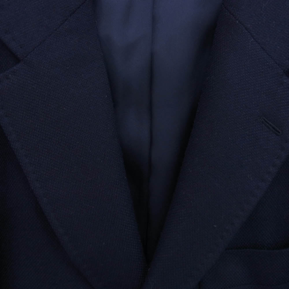 RING JACKET リングジャケット RT051F63X リングヂャケット 本切羽 サイドベンツ 段返り3B ウール 紺ブレザー テーラードジャケット ネイビー系 44【中古】