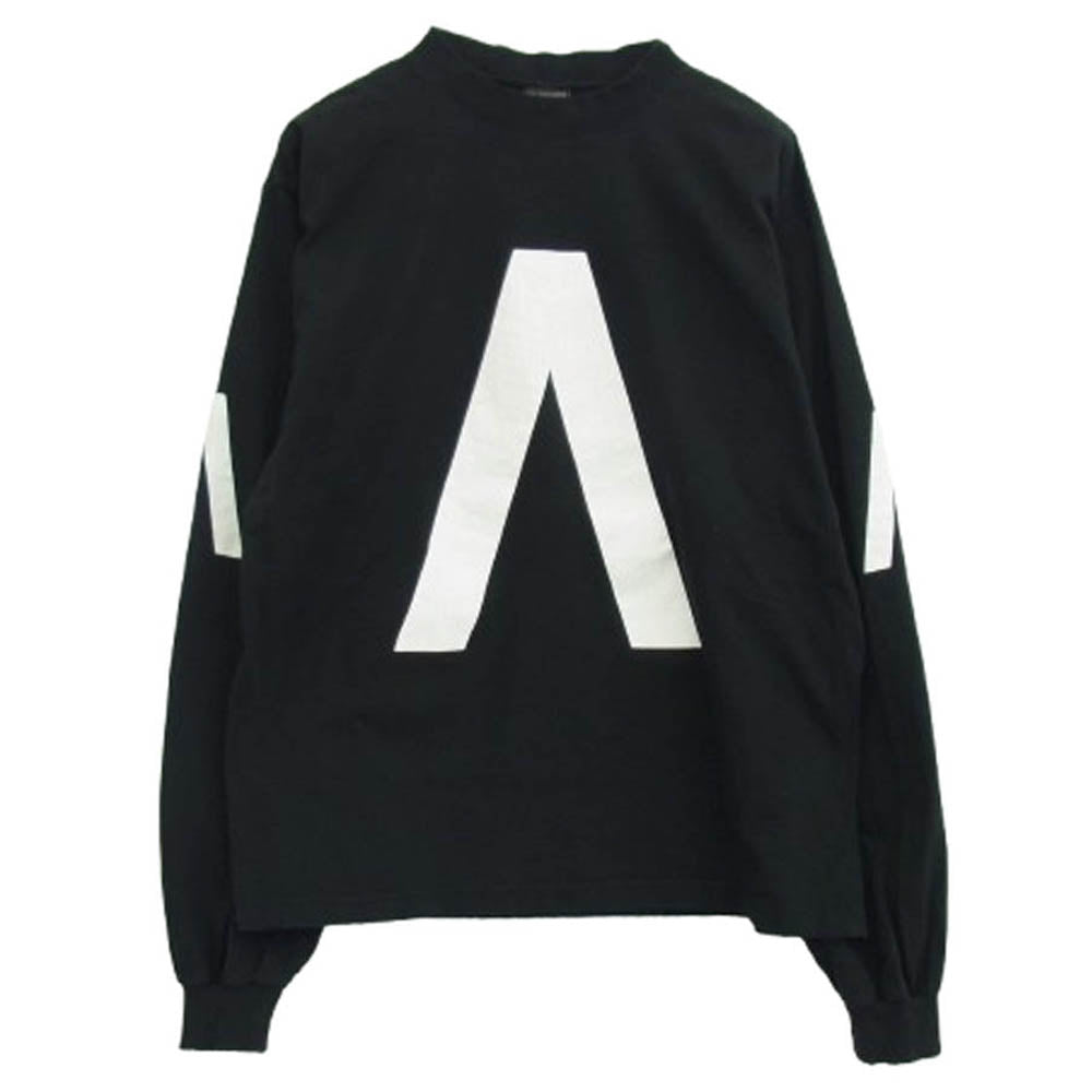 BALENCIAGA バレンシアガ 24SS 781245 TQVA1 LIMITED EDITION ARCHIVE SERIES CONNECTED リミテッドエディション アーカイブシリーズ コネクテッド プリント 長袖 Tシャツ ブラック系 S【極上美品】【中古】