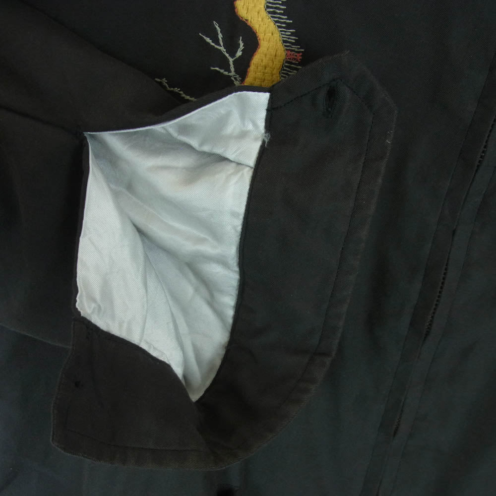 TAILOR TOYO テイラー東洋 TT15276 Early 1960s Style Cotton Rayon Vietnam Jacket VIET-NAM TIGER AGING MODEL ベトジャン ジャケット グレー系 XL【中古】