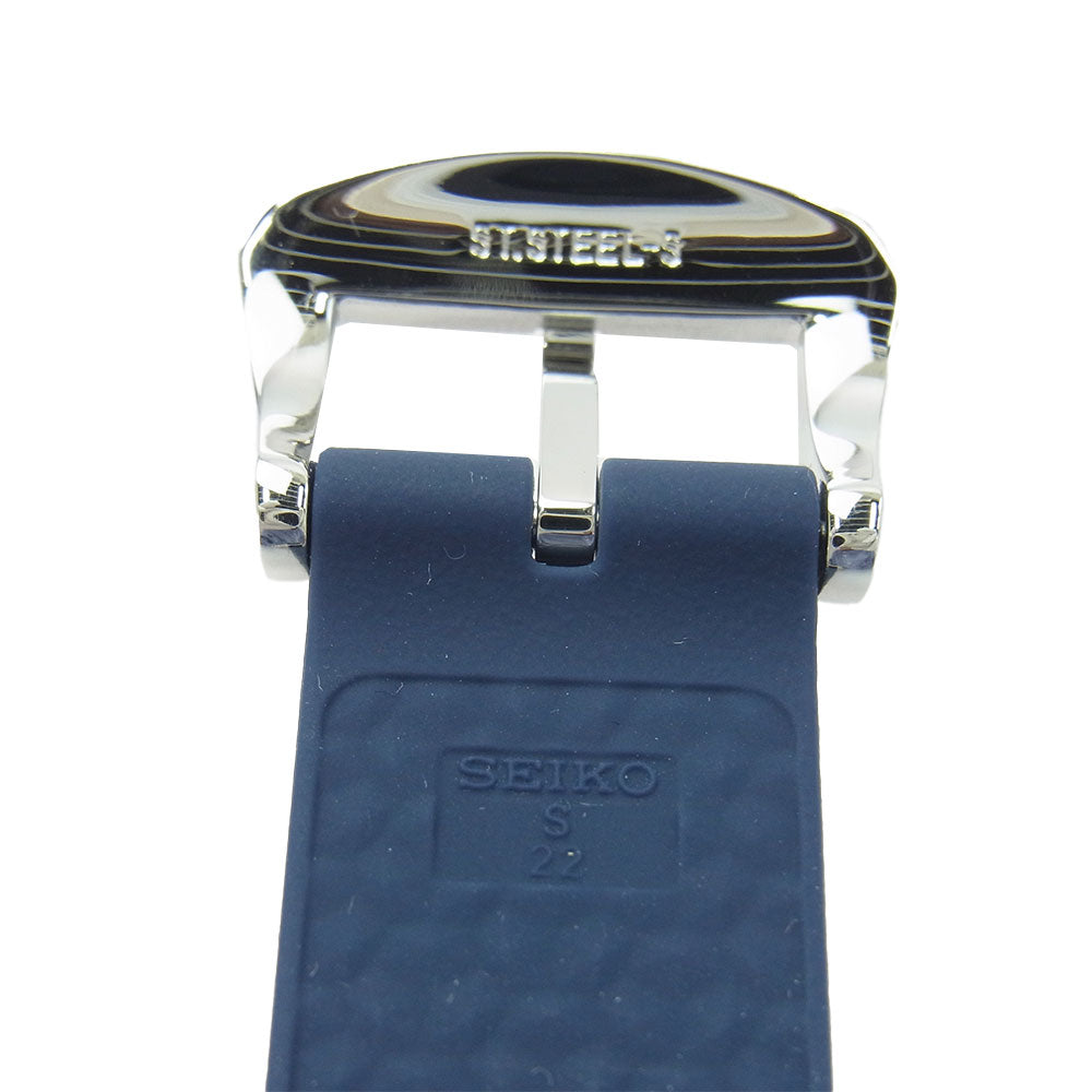 SEIKO セイコー SBDY137 プロスペックス Diver Scuba JAWS ジョーズ 50周年記念 限定モデル 世界限定5,000本 時計 ネイビー系 ライトブルー系【極上美品】【中古】