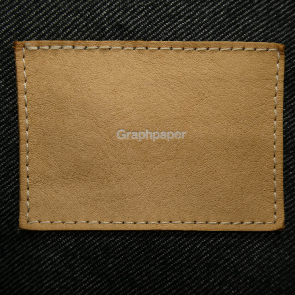 GRAPHPAPER グラフペーパー 23SS GU231-30114B Colorfast Denim Jacket カラーファスト デニムジャケット グレー系 1【美品】【中古】