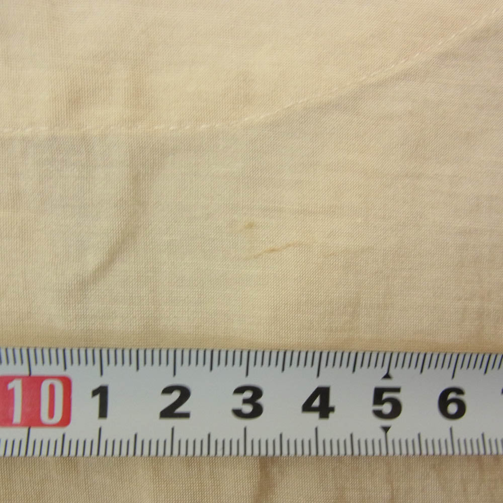 ミュラーオブヨシオクボ MLS22209SP シースルー ブランチ 長袖 シャツ ベージュ系 38【中古】