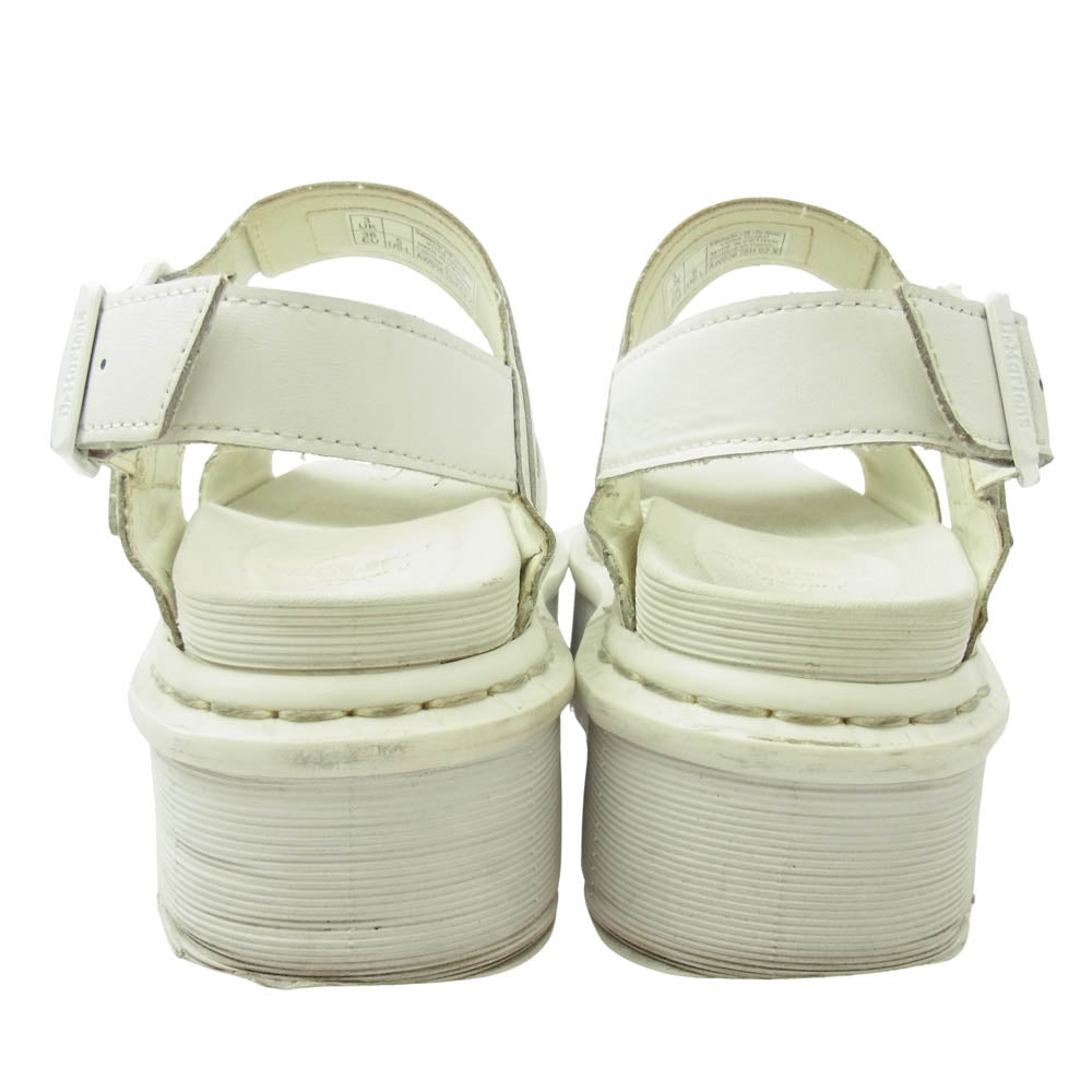 Dr.Martens ドクターマーチン AW006 VOSS QUAD SH 02 X シャークソール 厚底 レザー サンダル ホワイト系 UK3【中古】