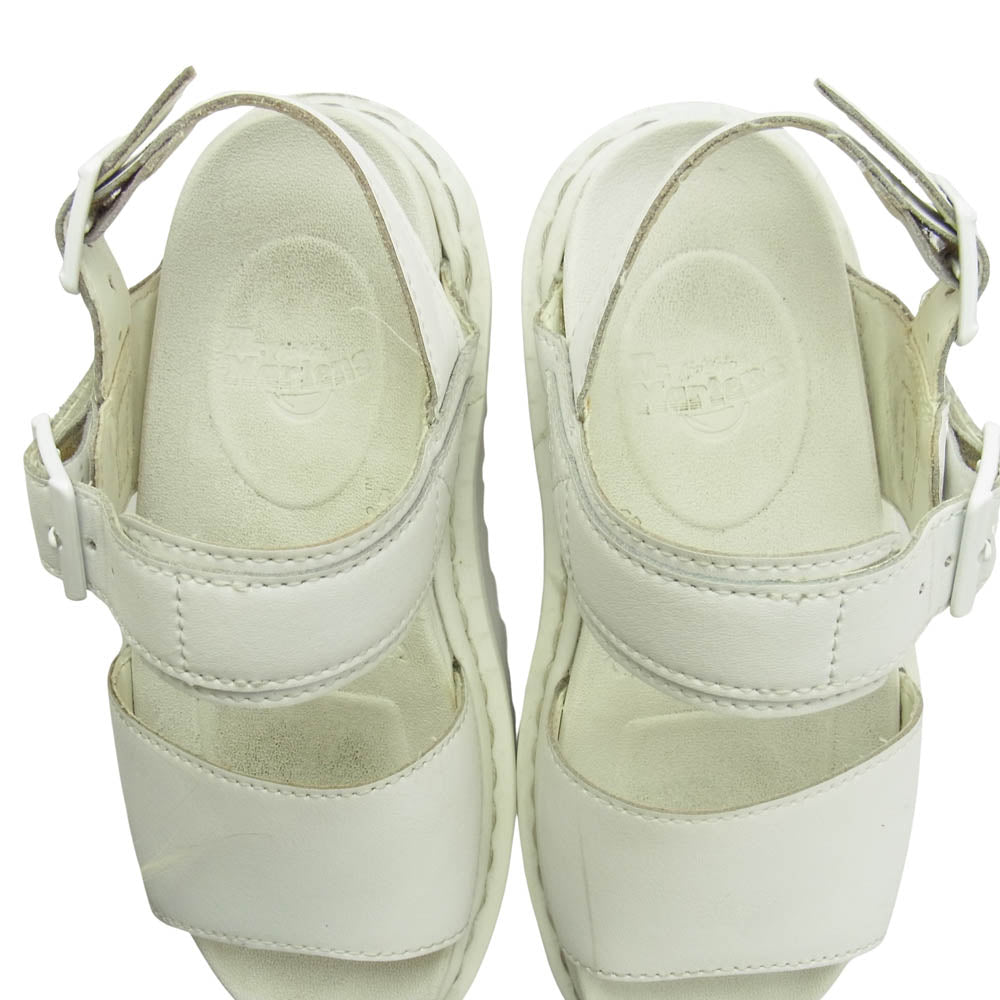Dr.Martens ドクターマーチン AW006 VOSS QUAD SH 02 X シャークソール 厚底 レザー サンダル ホワイト系 UK3【中古】
