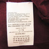 MAISON MARGIELA メゾンマルジェラ 13AW S30HA0667 四つタグ Vネック ショールカラー ニット セーター ワインレッド系 表記サイズ無【中古】