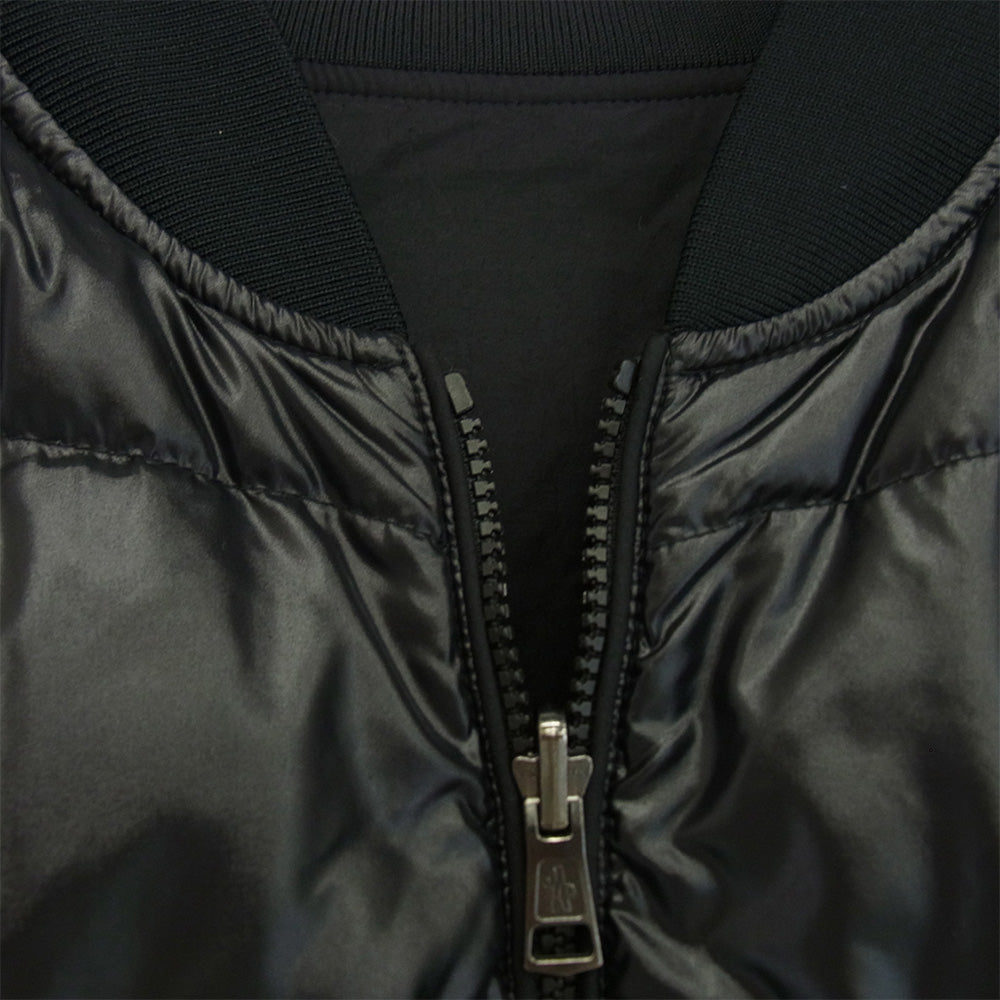 MONCLER モンクレール D20914041505 GRANVILLE グランヴィル リバーシブル ダウンジャケット MA-1 ブラック系 2【美品】【中古】
