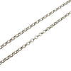 CHROME HEARTS クロムハーツ（原本無） NECKCHAIN R18 ロールチェーン 18inch ネックレス 18インチ シルバー系【中古】