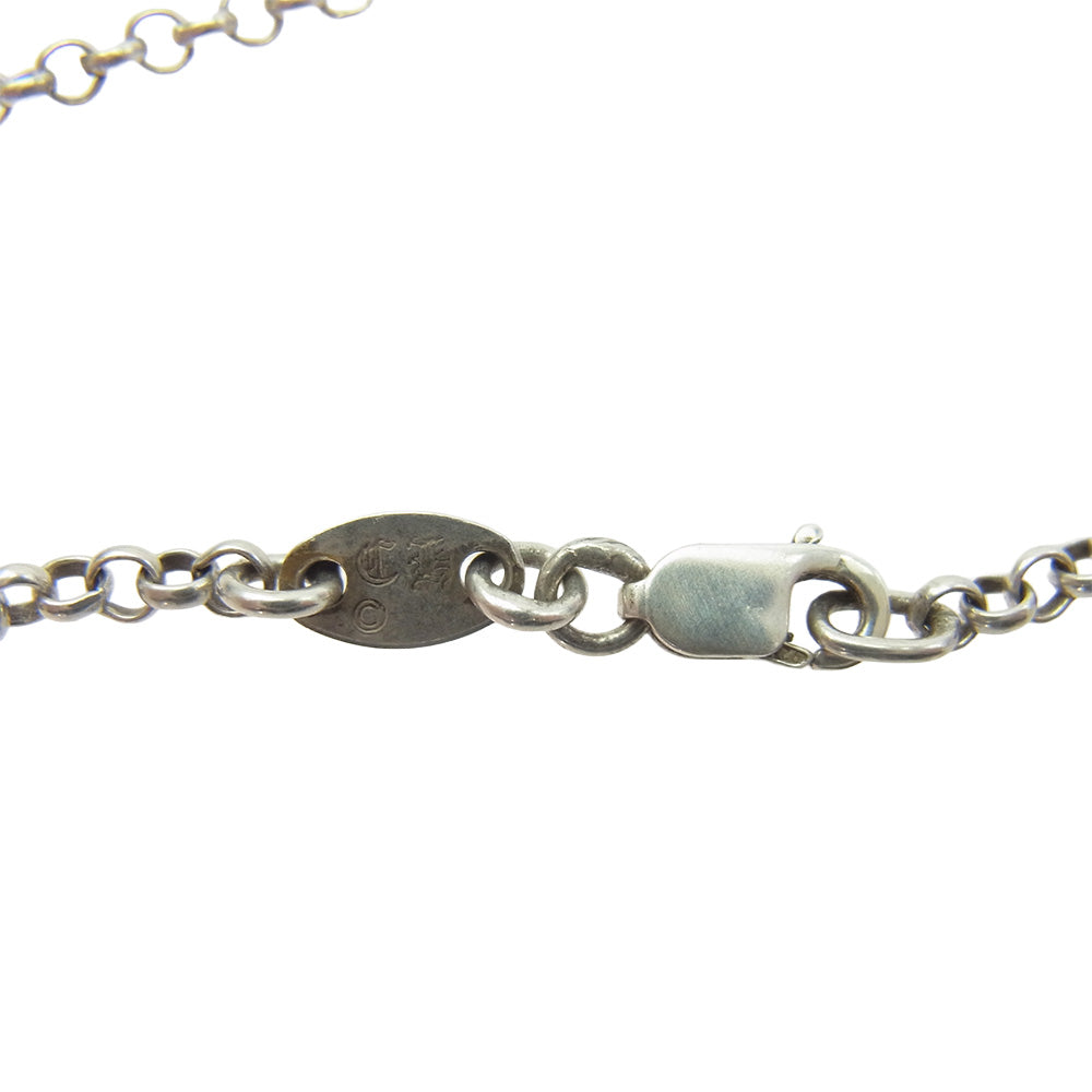 CHROME HEARTS クロムハーツ（原本無） NECKCHAIN R18 ロールチェーン 18inch ネックレス 18インチ シルバー系【中古】