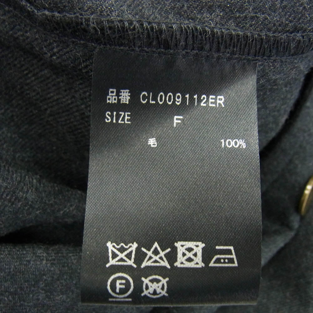 カレンソロジー CL009112ER ウール オーバーオール オールインワン ツナギ グレー系 F【中古】