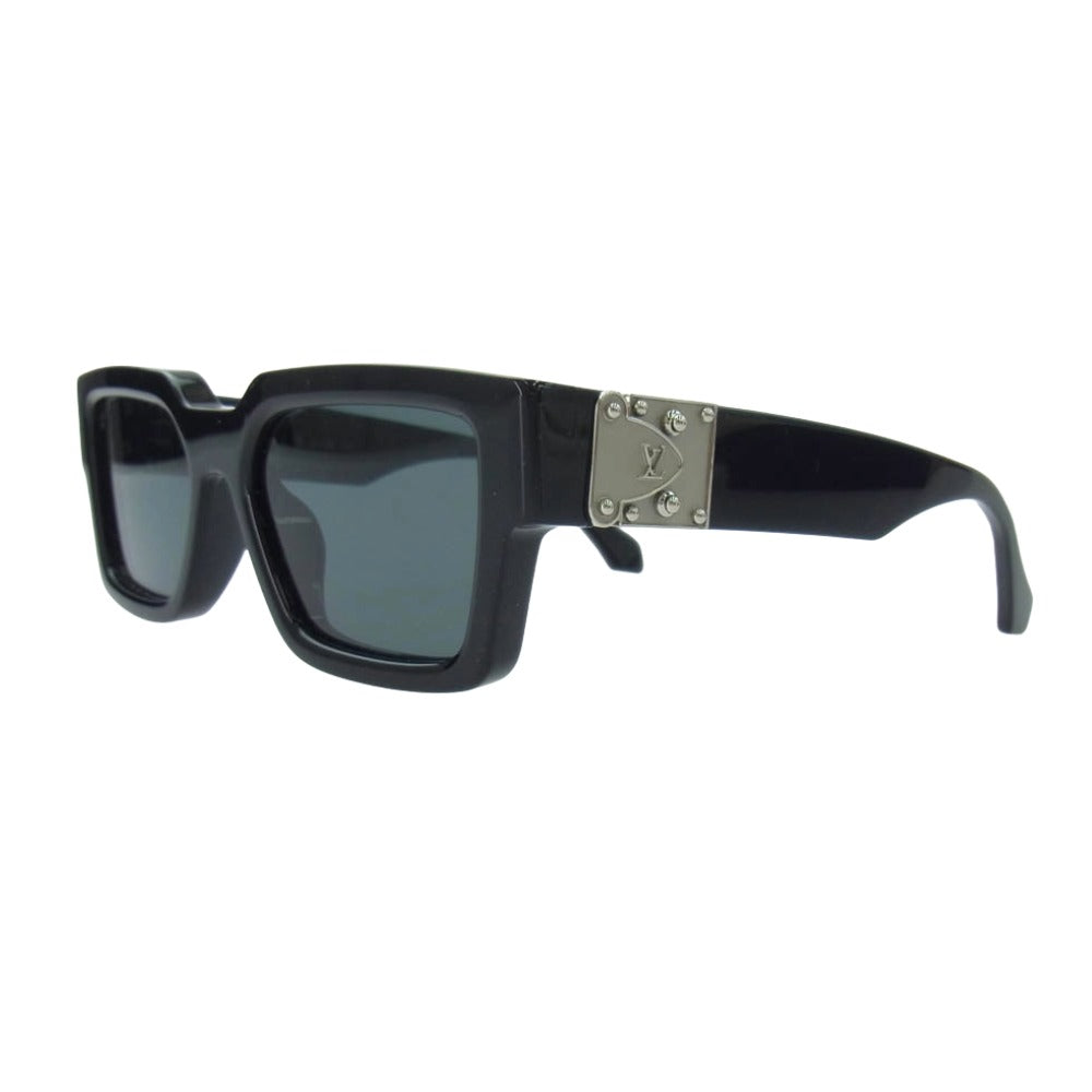 LOUIS VUITTON ルイ・ヴィトン Z1414E LVマッチ スクエア サングラス アイウェア ブラック系 54□20　145【中古】