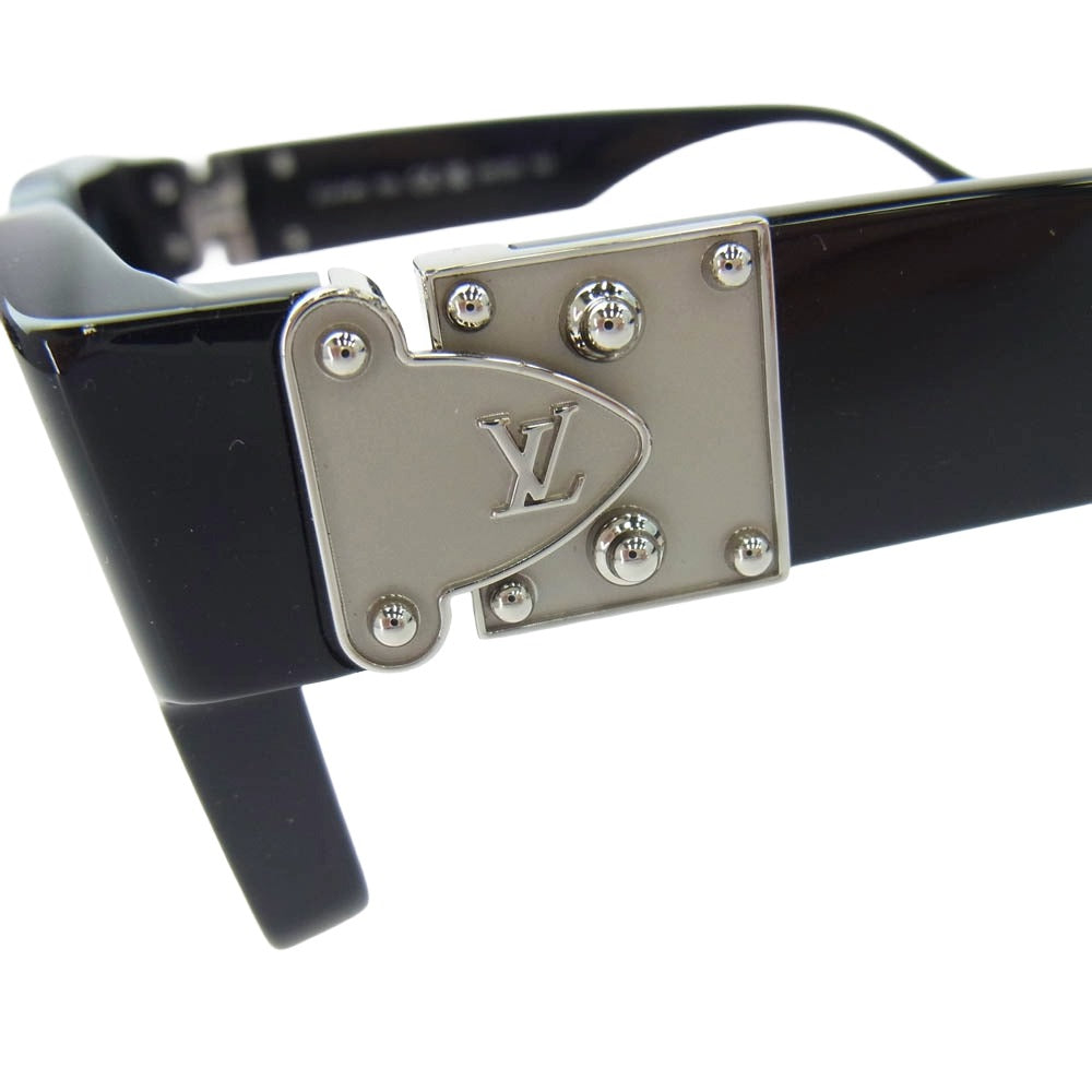 LOUIS VUITTON ルイ・ヴィトン Z1414E LVマッチ スクエア サングラス アイウェア ブラック系 54□20　145【中古】