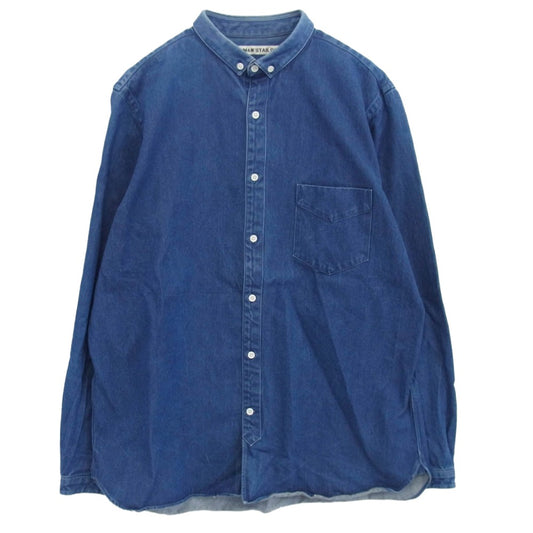 オールドマンズテーラー デニムシャツ 長袖シャツ インディゴブルー系 38【中古】