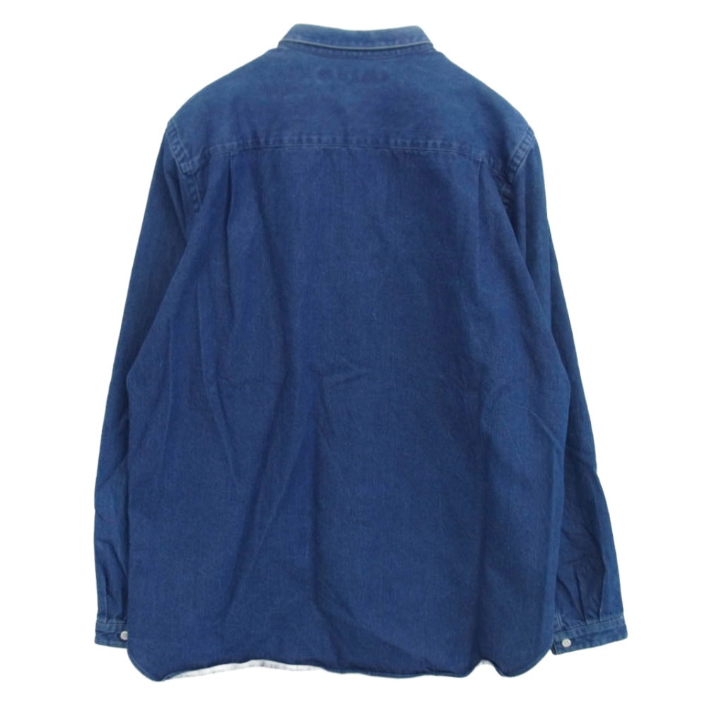 オールドマンズテーラー デニムシャツ 長袖シャツ インディゴブルー系 38【中古】