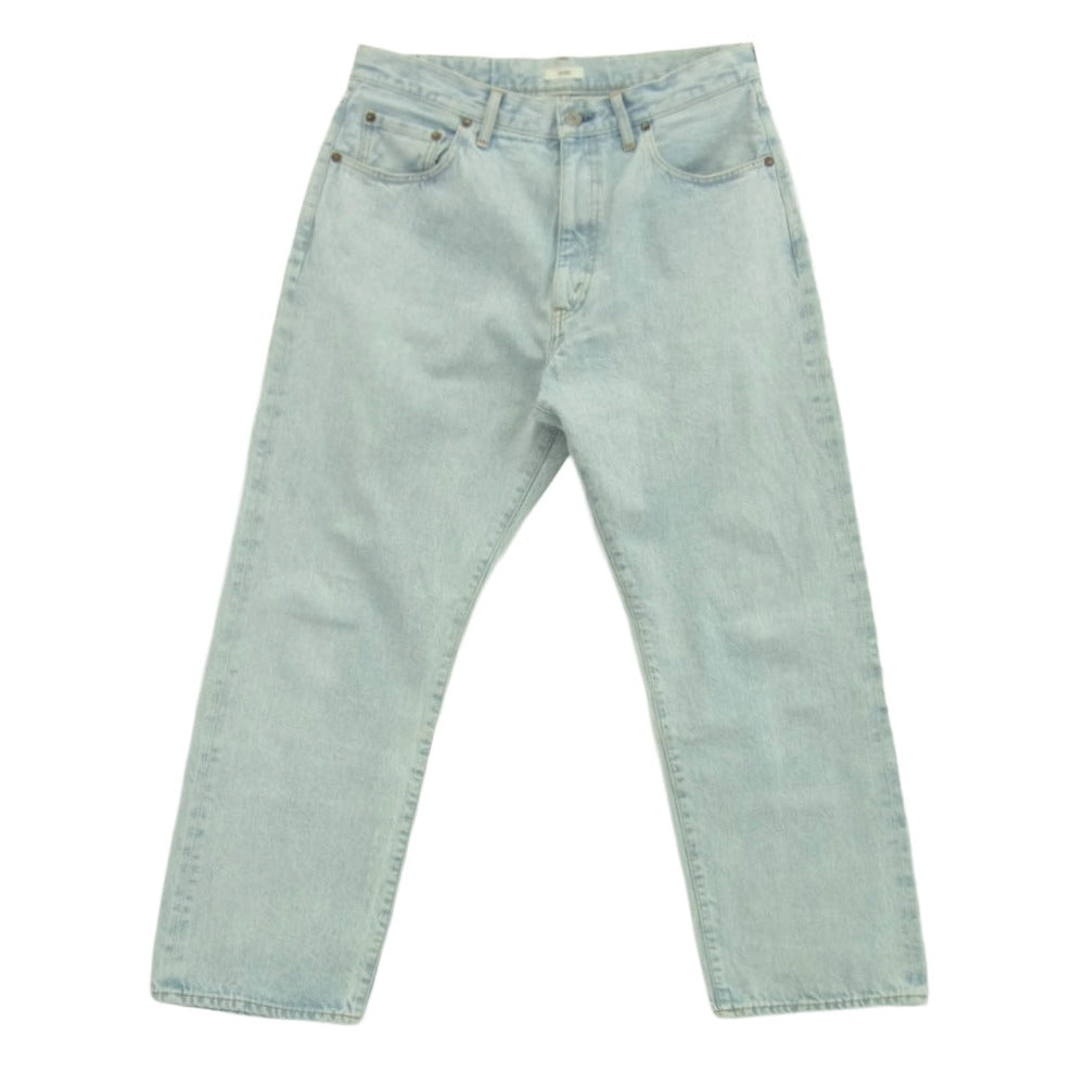 アワサ 24AW aws2-05003 5pocket denim 5ポケット テーパード デニムパンツ ライトブルー系 3【中古】