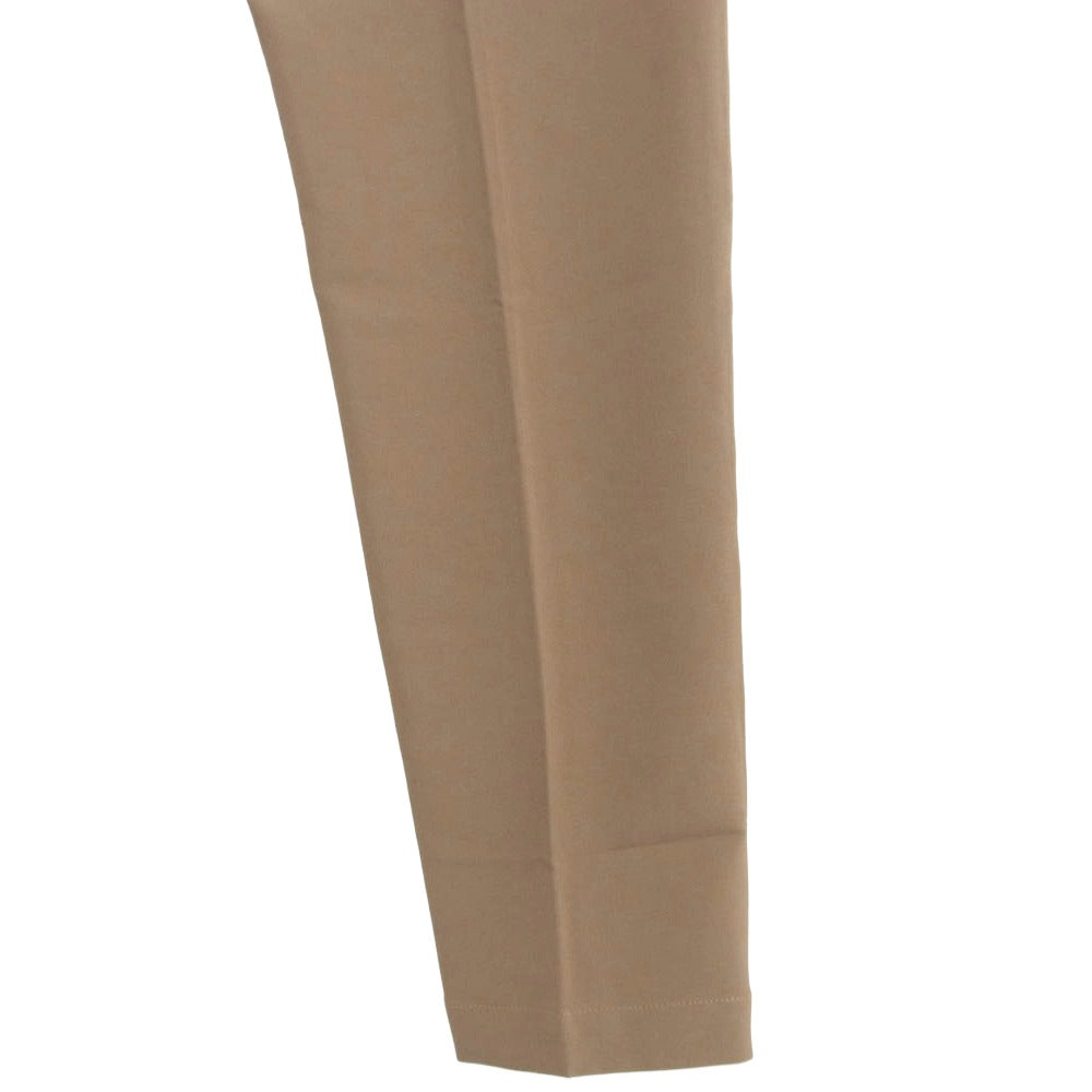 1piu1uguale3 ウノピュウノウグァーレトレ GRP166 POE521 GOLF ゴルフ STORM FLEECE TUCK PANTS ロゴ刺繍 ストレッチ タック パンツ ブラウン系 5【中古】