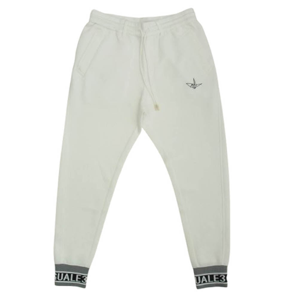 1piu1uguale3 ウノピュウノウグァーレトレ GRP116 POE431 GOLF ゴルフ LOGO RIB EASY PANTS ロゴリブイージーパンツ ホワイト系 4【中古】