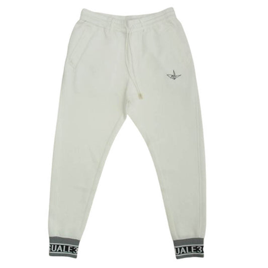 1piu1uguale3 ウノピュウノウグァーレトレ GRP116 POE431 GOLF ゴルフ LOGO RIB EASY PANTS ロゴリブイージーパンツ ホワイト系 4【中古】