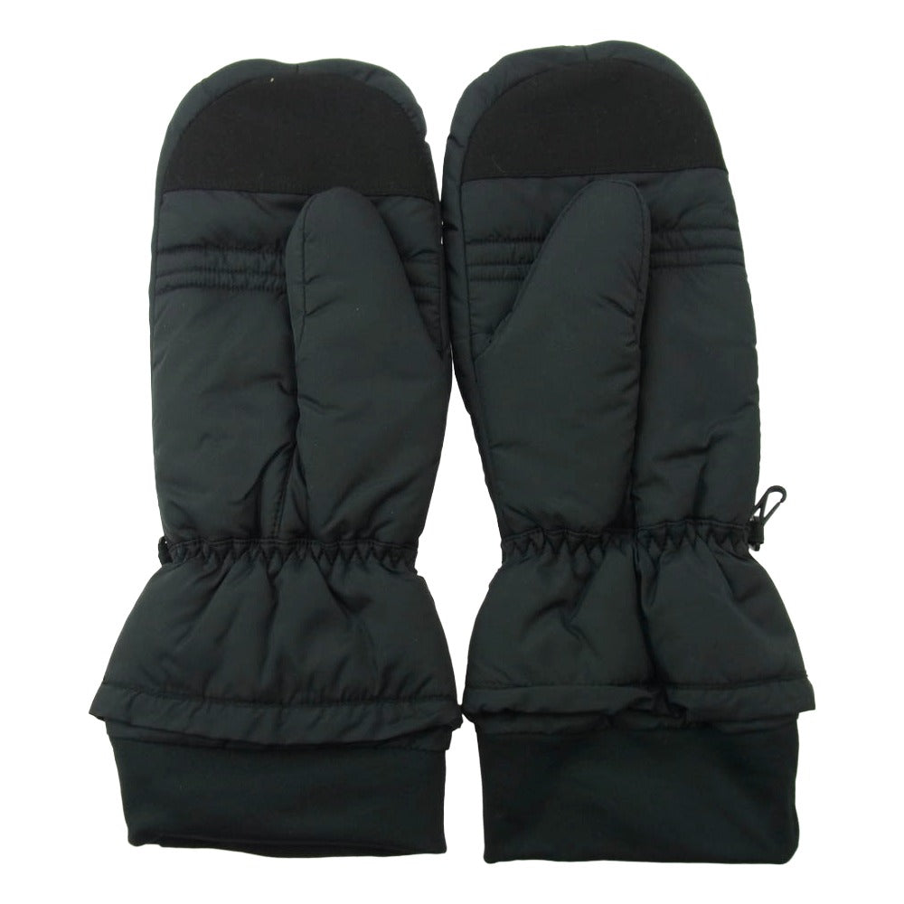 1piu1uguale3 ウノピュウノウグァーレトレ GRG284 NYU072 GOLF ゴルフ MITTENS ミトン型 手袋 グローブ ブラック系 F【美品】【中古】