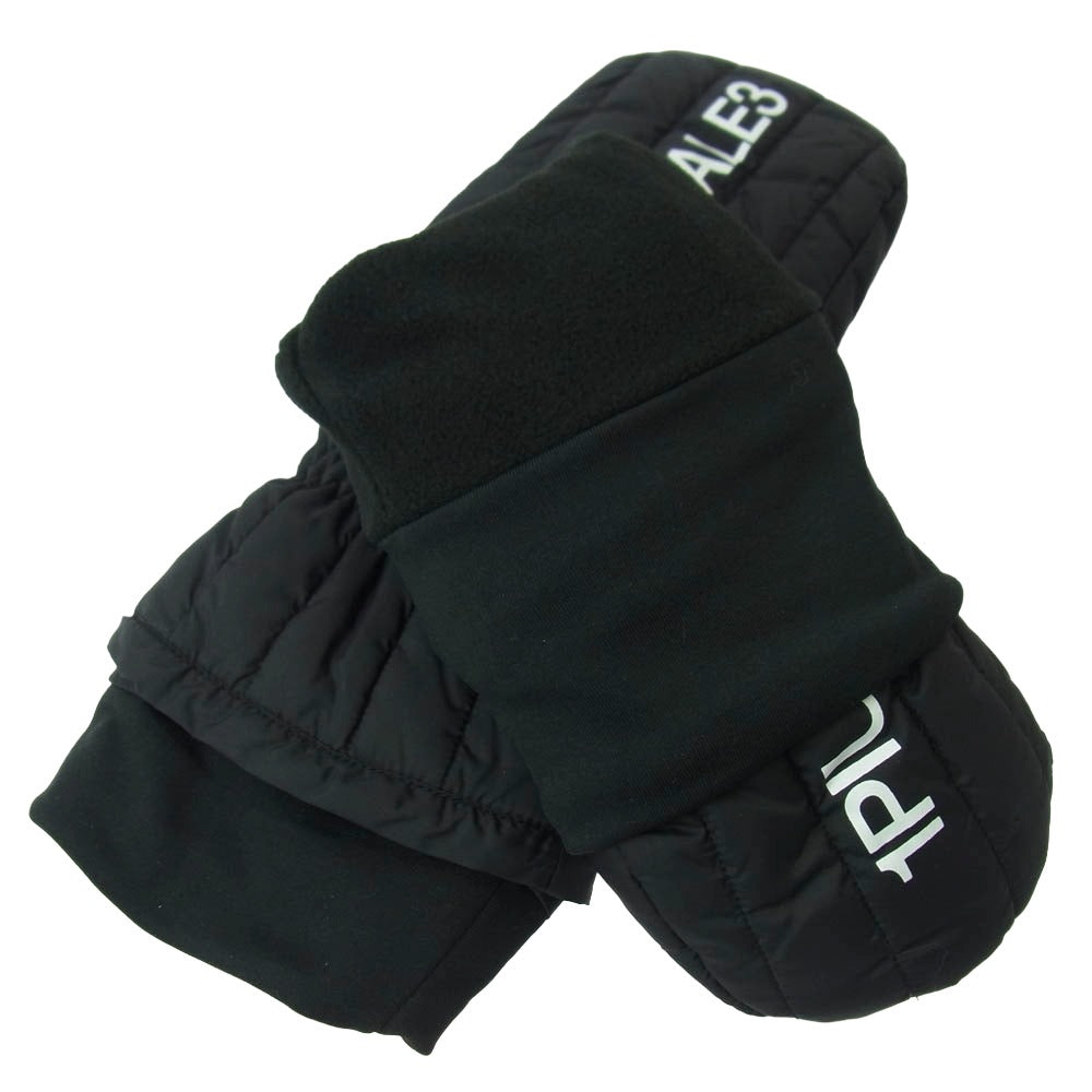 1piu1uguale3 ウノピュウノウグァーレトレ GRG284 NYU072 GOLF ゴルフ MITTENS ミトン型 手袋 グローブ ブラック系 F【美品】【中古】