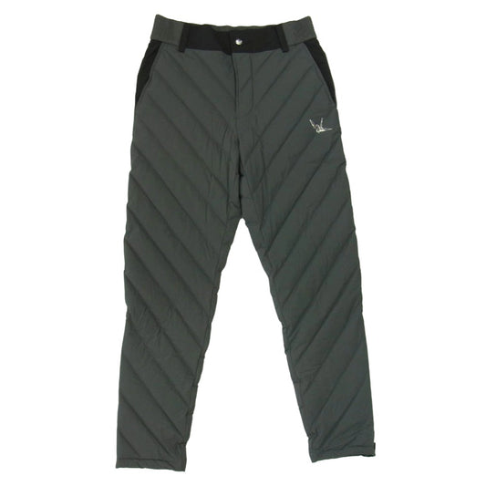 1piu1uguale3 ウノピュウノウグァーレトレ GRP159 POE523 GOLF ゴルフ DOWN PANTS ダウン パンツ グレー系 M【中古】