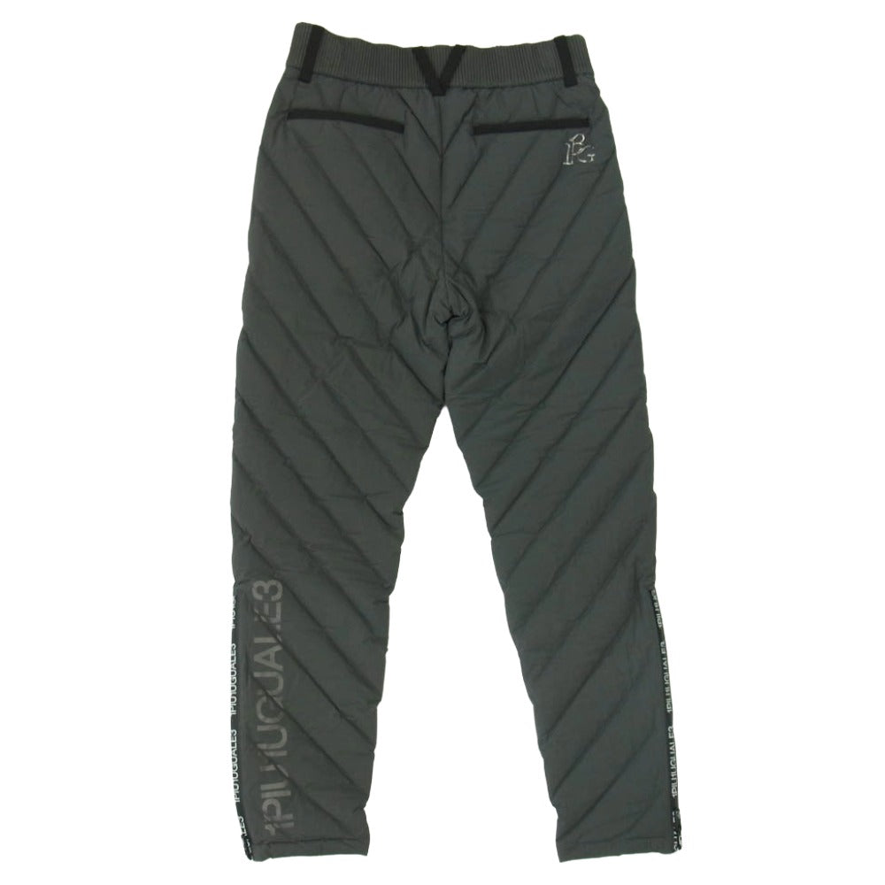 1piu1uguale3 ウノピュウノウグァーレトレ GRP159 POE523 GOLF ゴルフ DOWN PANTS ダウン パンツ グレー系 M【中古】
