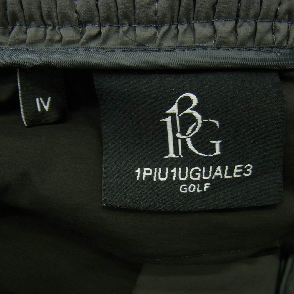 1piu1uguale3 ウノピュウノウグァーレトレ GRP159 POE523 GOLF ゴルフ DOWN PANTS ダウン パンツ グレー系 M【中古】