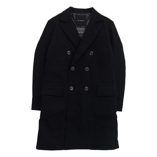 1piu1uguale3 ウノピュウノウグァーレトレ MRC040 WOL050 DUVETICA デュベティカ STORM SYSTEM CHESTER COAT ダウン チェスターコート ブラック系 V【中古】