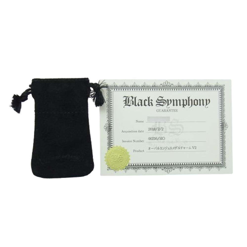CHROME HEARTS クロムハーツ（原本無） ANGEL MEDAL OVAL オーバル エンジェルメダル ペンダントトップ シルバー系【中古】