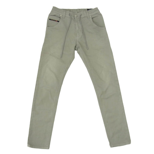 DIESEL ディーゼル krooley jogg ジョグ ジーンズ ストレッチ パンツ グレー系 W-28 L-32【中古】