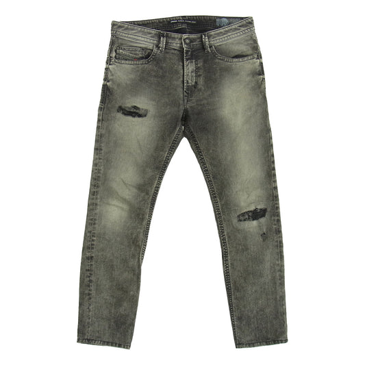 DIESEL ディーゼル THAVAR スキニー ブラック デニム パンツ ブラック系 W-29 L-32【中古】