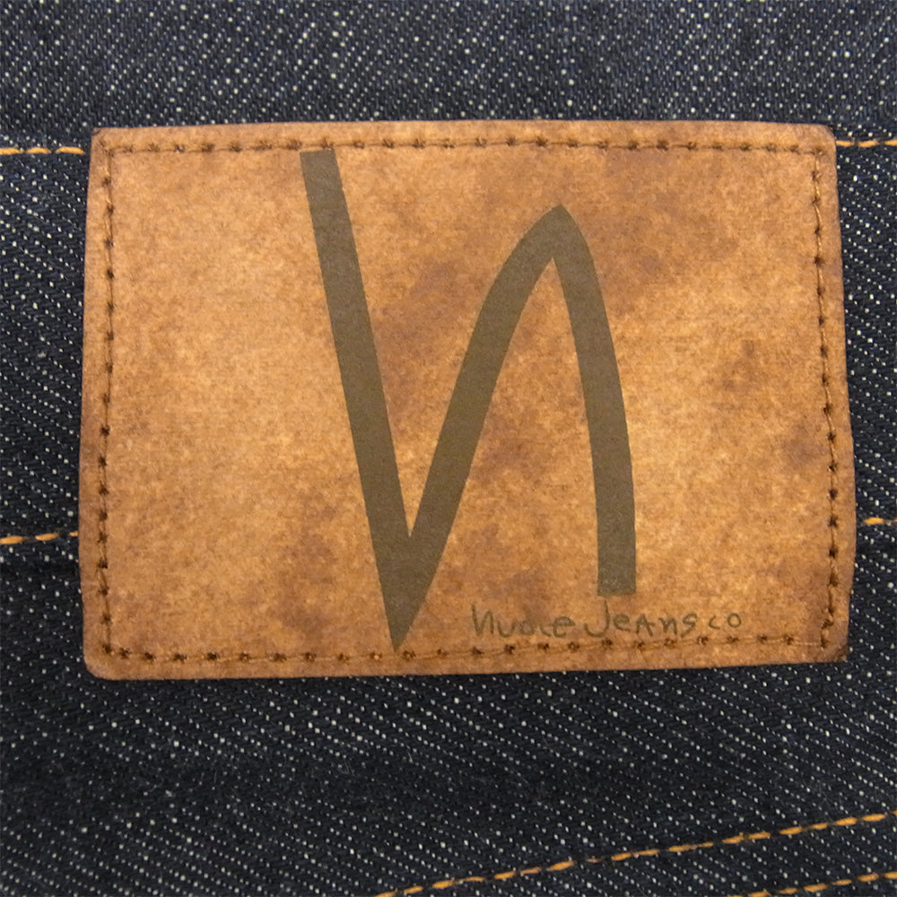 Nudie Jeans ヌーディージーンズ Steady Eddie II ステディーエディーツー レギュラー テーパード ジーンズ デニム パンツ インディゴブルー系 W30【美品】【中古】
