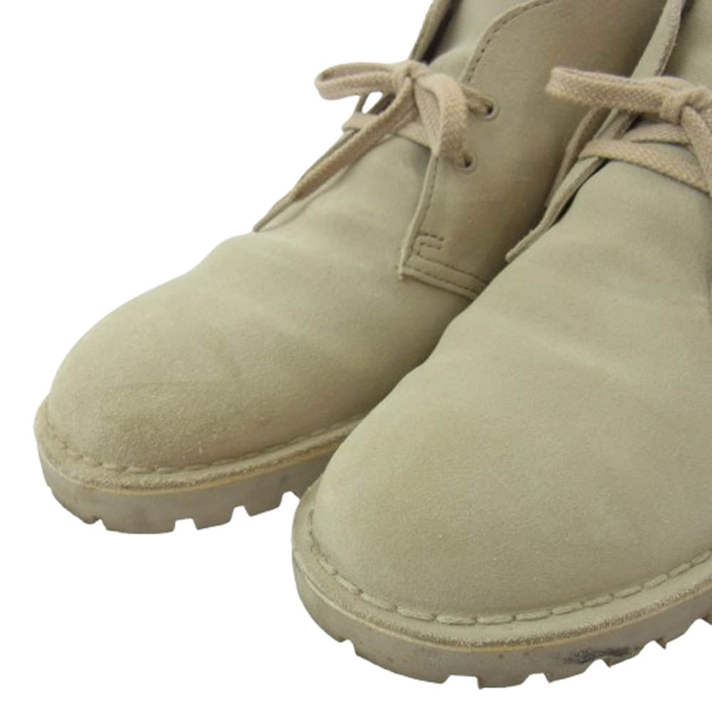 Clarks クラークス 21621 × BEAMS ビームス Desert Boot GTX デザート ブーツ ゴアテックス ベージュ系 27cm【中古】