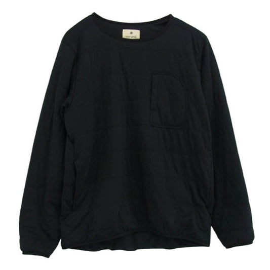 snowpeak スノーピーク SW-20AU002 Flexible Insulated Pullover 中綿 プルオーバー ジャケット ブラック系 XL【中古】