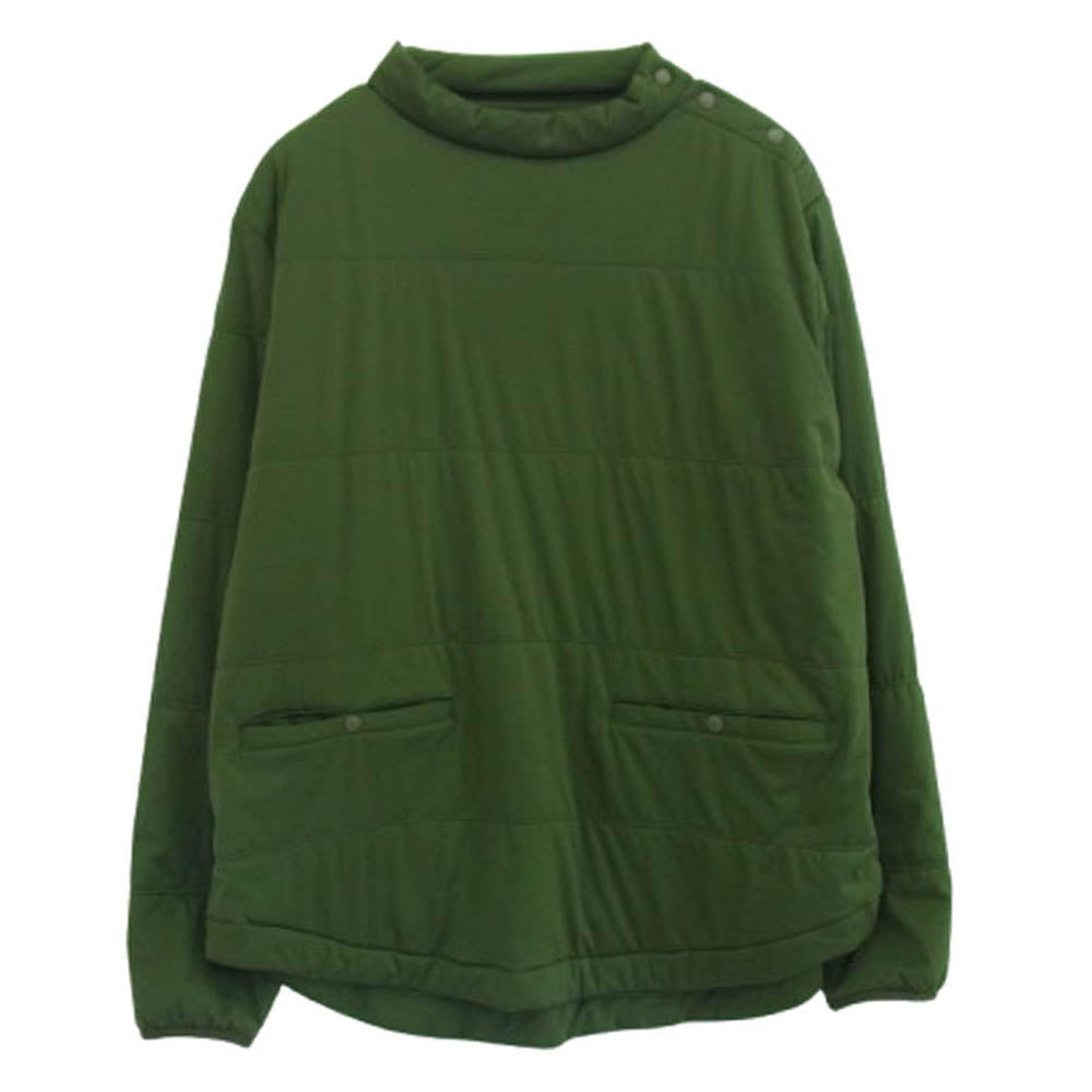 snowpeak スノーピーク SW-20AU004 Flexible Insulated TunicPullover 中綿 チュニック プルオーバー ジャケット オリーブ系 カーキ系 L【中古】