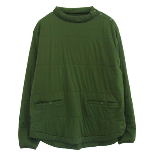 snowpeak スノーピーク SW-20AU004 Flexible Insulated TunicPullover 中綿 チュニック プルオーバー ジャケット オリーブ系 カーキ系 L【中古】