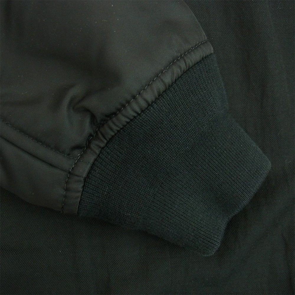 DIESEL ディーゼル 袖ナイロン切替 チェスター コート ブラック系 L【中古】