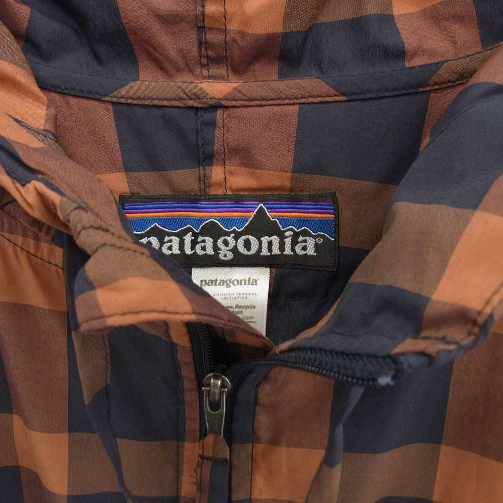 patagonia パタゴニア 12SS 28180 FIRST SUN JACKET ファーストサン ジャケット オレンジ系 ネイビー系 M【中古】