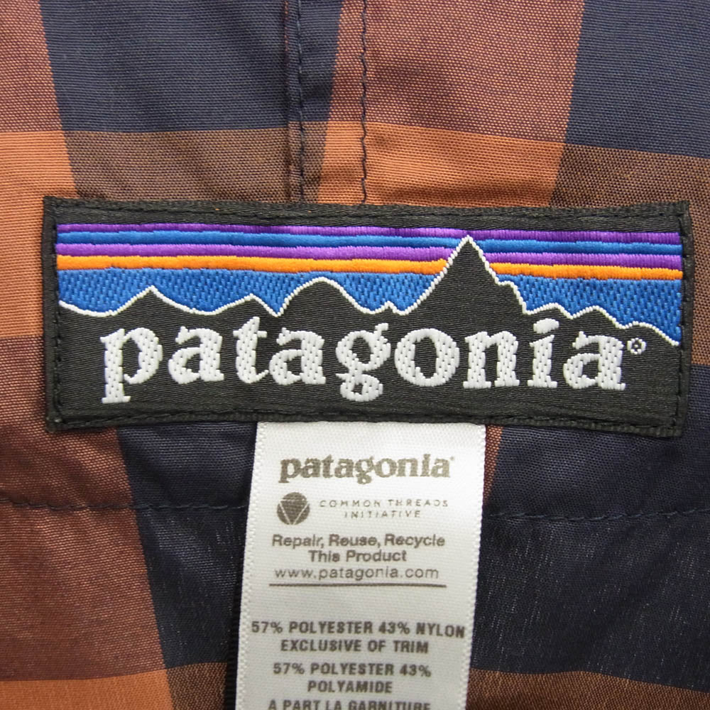 patagonia パタゴニア 12SS 28180 FIRST SUN JACKET ファーストサン ジャケット オレンジ系 ネイビー系 M【中古】