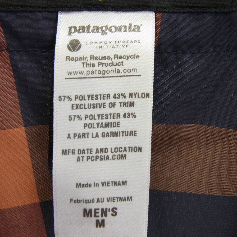 patagonia パタゴニア 12SS 28180 FIRST SUN JACKET ファーストサン ジャケット オレンジ系 ネイビー系 M【中古】