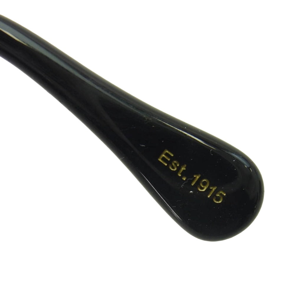 MOSCOT モスコット LEMTOSH レムトッシュ 眼鏡 アイウエア 黒系 ブラック系 52□24-150【中古】